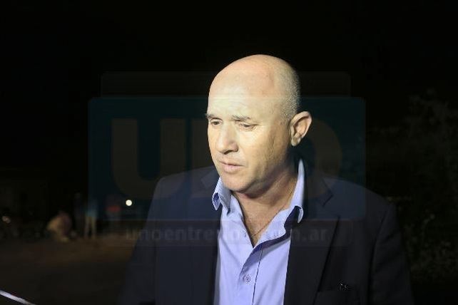 La pesquisa. El director de Investigaciones dio detalles del femicidio en El Morro. Foto: Diego Arias.