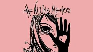 El dibujo de una artista que se volvió viral de la mano del #NiUnaMenos