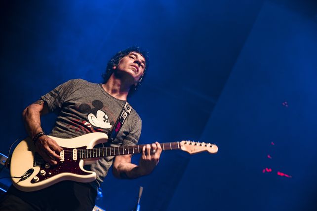 Willy Tagliarini. “Estamos laburando freelance”, dijo el guitarrista y uno de los cantantes de la banda.