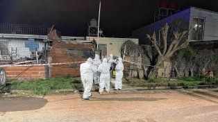 Vivienda donde murió el matrimonio por inhalar monóxido de carbono.