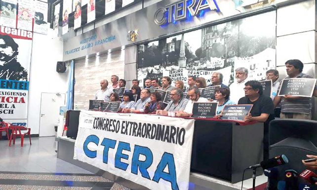 Habrá paro docente en todo el país el próximo miércoles