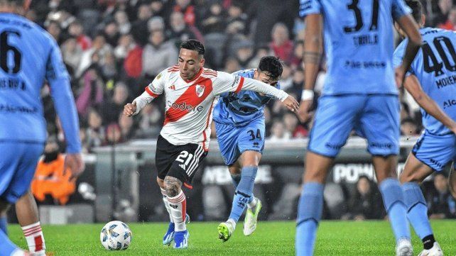 River está venciendo a Belgrano como local.