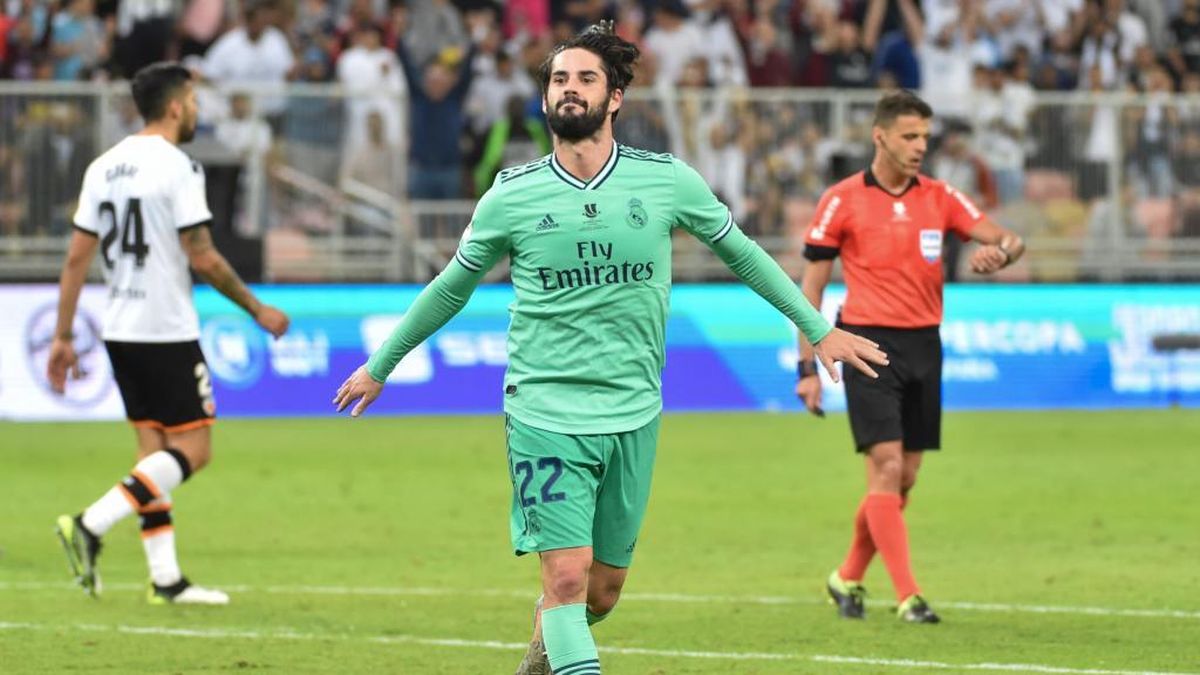 Real Madrid venció a Valencia y pasó a la final de la Supercopa de España
