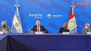 Perotti y Falistocco firmaron convenios de cooperación en el marco del programa Santa Fe + Justicia