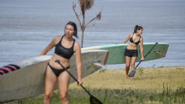 Las chicas de la escuela SUP Paraná.