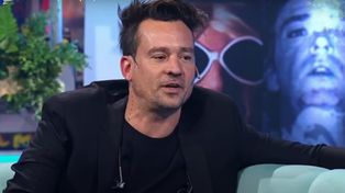Dio el presente. Chano contó que no le gusta ir a la televisión porque se pone nervioso.&nbsp;