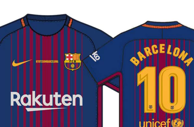 El Barsa usara una camiseta en homenaje a las victimas del atentado en Barcelona