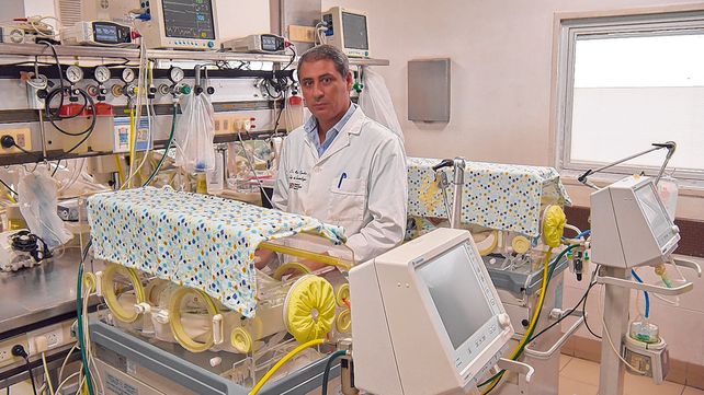 El neonatólogo Raúl Spicher 