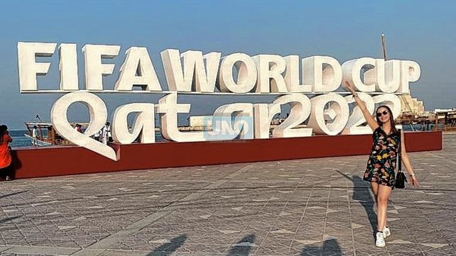 Maitena está desde hace dos meses en Qatar