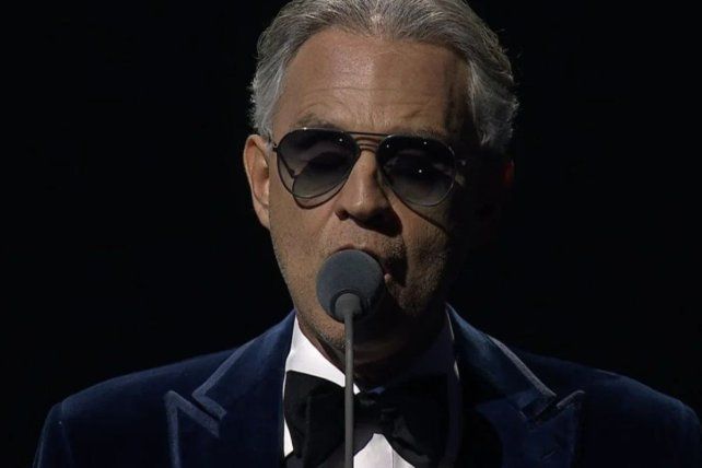 Andrea Bocelli cantó en el inicio del sorteo del Mundial 2026