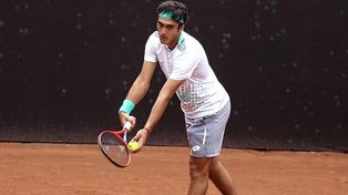 Burruchaga busca el pase a cuartos de final en el Challenger de Santa Fe