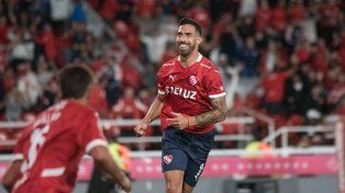 Avalos marcó el primero para Independiente.