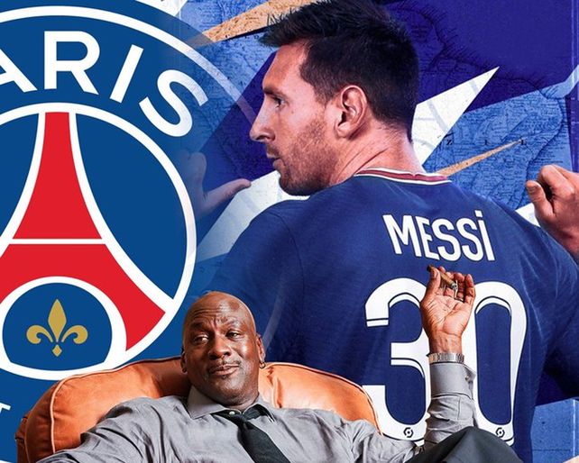 michael jordan messi psg