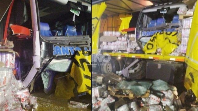 Imágenes del accidente fatal en ruta 11 Imágenes del accidente fatal en ruta 11