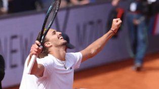 Zverev debutó con un sólido triunfo en el Masters 1000 de Madrid