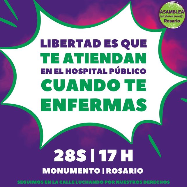 Feminismos y diversidades movilizan en defensa de un piso de derechos