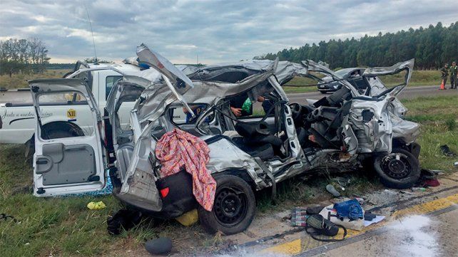 Situación dramática. Familias enteras quedan destruidas debido a los siniestros viales.