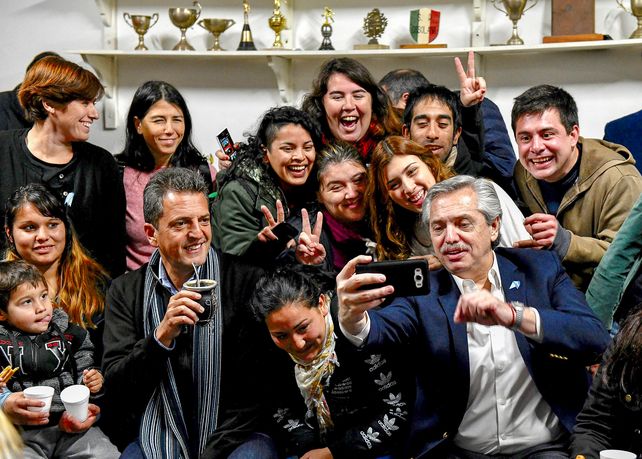 Fernández, Kiciloff y Massa tuvieron su primer acto de campaña juntos