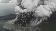 Toma aérea de la erupción del volcán Anak Krakatoa, el 23 de diciembre de 2018, en Indonesia.Nurul Hidayat / AP Toma aérea de la erupción del volcán Anak Krakatoa, el 23 de diciembre de 2018, en Indonesia.Nurul Hidayat / AP