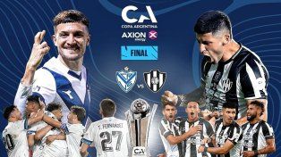 Vélez Sarsfield y Central Córdoba van por el título de la Copa Argentina.