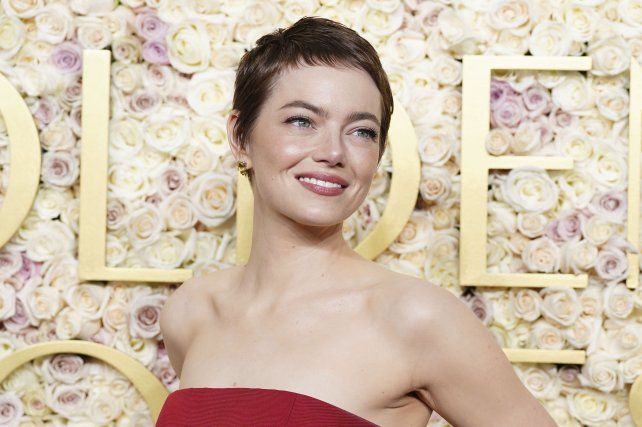 El nuevo look de Emma Stone en los Golden Globe.