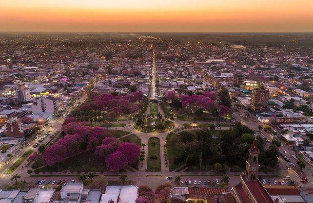 La Plaza de la ciudad de Reconquista