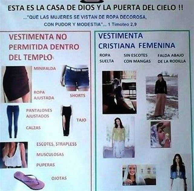 Polémico. El cartel que habían colocado en la parroquia San Isidro Labrador.