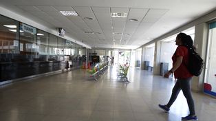 Los hospitales y centros de salud querdaron vacíos durante la cuarentena