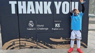 El galarceño Samuel Blanco fue subcampeón con el Real Madrid.