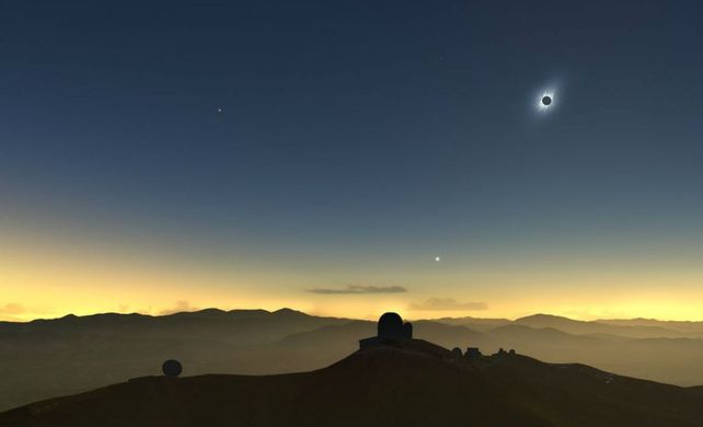 Una postal. Así se vivió el eclipse solar en las distintas partes del planeta.