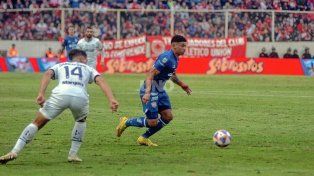 La asistencia de Machuca en el primer gol de Unión ante Independiente
