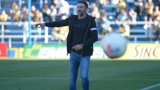 Orgulloso. El Kily González bancó al plantel y dijo que hay que proteger a los pibes.&nbsp; 
