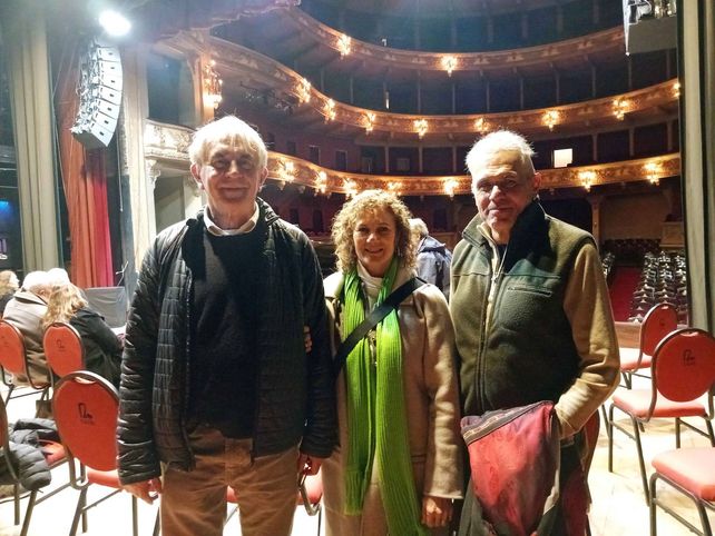 Aníbal Faccendini, Liliana Bucci y Guillermo Gauna