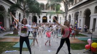 Santa Fe bailó por la solidaridad