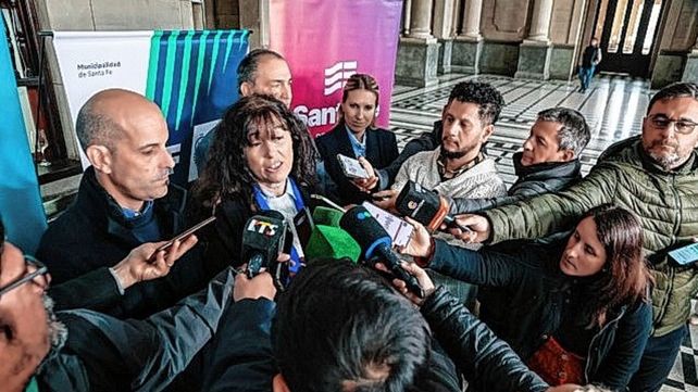 la rectora de la Universidad Nacional del Litoral (UNL)