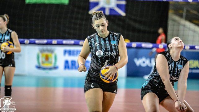 Camila Pérez fue a una concentración de la Selección Argentina Sub 19