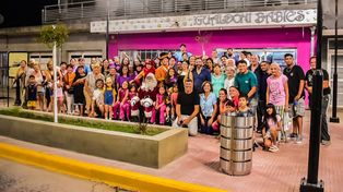 Puerto San Martín: obras y puesta en valor de espacios públicos en el nuevo centro comercial a cielo abierto