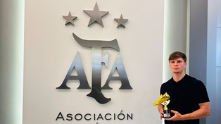 El rosarino Alejo Funes fue el goleador de la 4ª de AFA de Juveniles B.