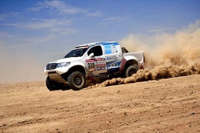 Dakar: Lucio Álvarez terminó segundo en la primera etapa de la competencia