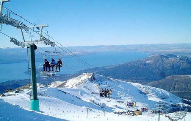 Preferida. Bariloche sigue teniendo la mayor cantidad de turistas en invierno.