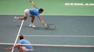 La dupla Molteni-Zeballos dio todo para ganar y tuvo hasta dos match points, pero no pudo ante la potencia de Alemania en Bologna. Argentina, afuera de la Copa Davis.