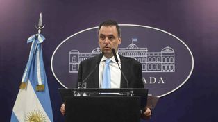 El vocero presidencial Manuel Adorni dijo que la derogación de la ley de Interrupción Voluntaria del Embarazo (IVE) no está en la agenda del presidente.&nbsp;