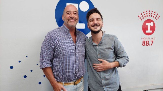 Roni Amore junto a Gabriel Martínez
