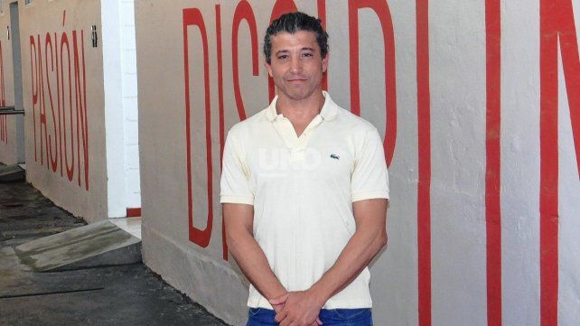 Marcelo Galizzi brindó detalles de los trabajos realizados en la pileta de Unión.