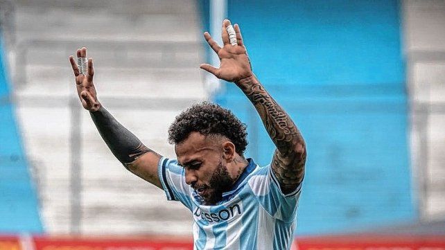 &nbsp;Duván Vergara marcó el tanto para Racing.&nbsp;
