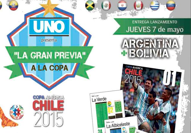 Diario UNO presenta La Gran Previa a la Copa América Chile 2015