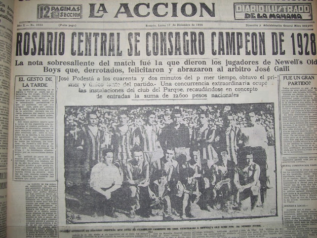 El recuerdo. La portada de La Acción