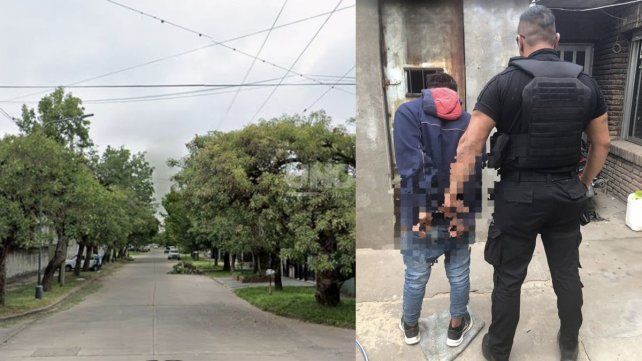 El detenido por l intento de abuso en barrio Guadalupe Residencial