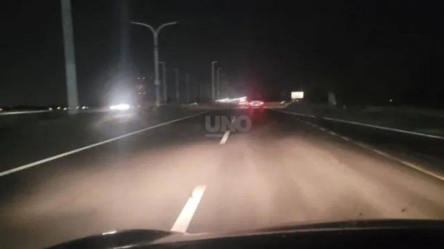 Ruta 168: alertan por la peligro de la falta de iluminación