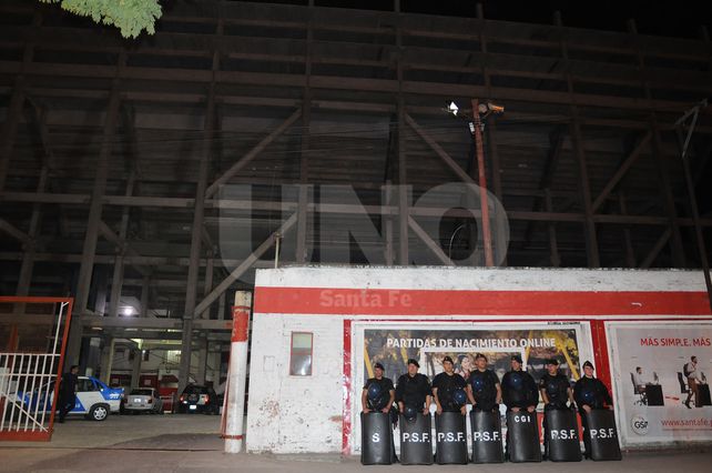 Disparos en la cancha de Unión